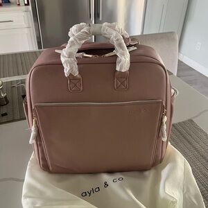 Ayla&Co Diaper/Travel Bag Full size Blush Pink